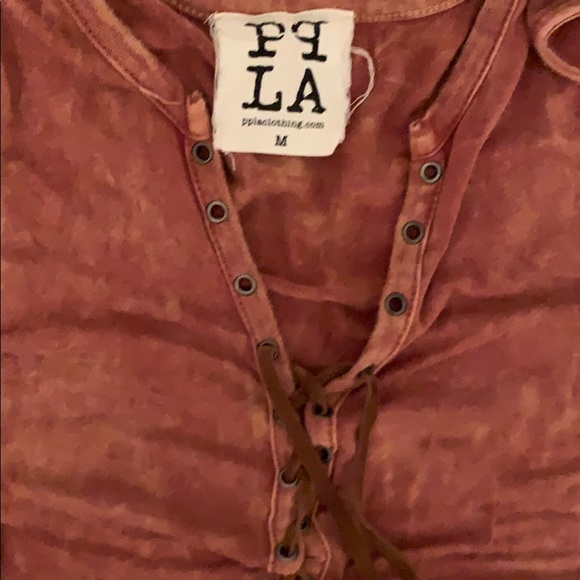 Free People burnt red sleeveless dress - Picture 3 of 4